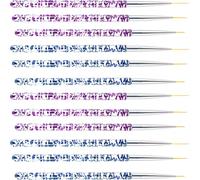 SOLUSTRE Pinceaux pour Nail Art Pinceaux Fins 12 Pcs en Fibre et Métal pour Dessin Précis, Outils Sûrs et Pratiques pour Salon de Nail Art ou DIY la Maison