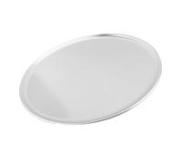 SOLUSTRE Plaque à Pizza Ronde en Aluminium Antiadhésive pour Cuisson Uniforme, Résistance Professionnelle, pour Four et Barbecue