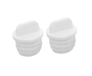 SOLUSTRE Sceau Menage Essoreur Bouchon de Sortie Étanche en Caoutchouc, Petit Bouchon de Sortie, Facile à Installer, Lot de 2 pour Seau de Vidange