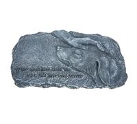 SOLUSTRE Statue Commémorative Étanche et Stable pour Animaux de Compagnie en Résine, Pierre Tombale pour Lieu de Repos Final de Votre Animal