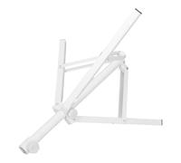 SOLUSTRE Support de Girouette en Fer Blanc Structure Tripode, Base Robuste pour Parasol de Plage et Décoration Extérieure Facile à Installer, pour Jardin et Plage