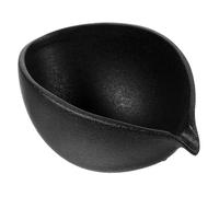SOLUSTRE Tasse à Thé en Céramique Noire Vintage pour Maison et Salon, Design Classique et Chic Fonction Multi-usage pour Distribution de Thé