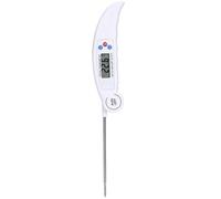 SOLUSTRE Thermomètre Large Plage de Température et Plastique et en Acier Inoxydable Culinaire Pliable Sonde Anti-poussière Cuisine Camping