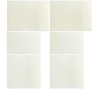 SOLUSTRE Transparent Bloc-notes Adhésif 6 Pièces 50 Feuilles PET | Format Portable, Repositionnable, pour Documents et Bureau, Étudiants et Chercheurs, Usage Maison