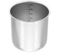 SOLUSTRE Verre Doseur Inox Pour Riz 300ML 2.28In Argent Avec Support Compatible Cuiseur À Riz Pour Soupe Et Cuisine Quotidienne