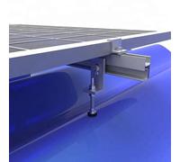 Solution de montage pour panneau solaire M10 Vis avec plaque d'adaptation L réglable (200 mm)