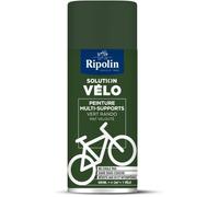 RIPOLIN, Solution Vélo, Aérosol Peinture, Finition Mate, Format Spray pour une application rapide, Ne coule pas, Riche en pigment, Résiste aux UV et conditions extérieures - Vert Rando - 400 ml