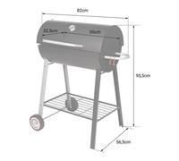 SOMAGIC - Barbecue au charbon de bois DAKOTA