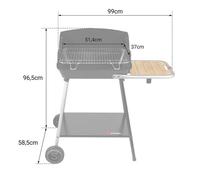 SOMAGIC - Barbecue au charbon de bois EXEL DUO GRILL