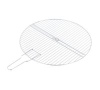 Somagic Grille Ronde Simple en Acier chromé - Ø 51 cm - Compatible avec barbecues Tom 370536, 377530, 308530, 389530 - Facile à Nettoyer - Poignée Repliable
