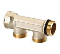 SOMATHERM Collecteur sanitaire nu - Mâle Femelle 3/4 - 2 Sorties