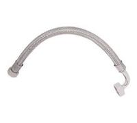 SOMATHERM FOR YOU, Flexible sanitaire 3/4" mâle avec écrou tournant coudé - Longueur 1500mm - Tuyau EPDM tressé acier inox - Norme ACS et certification QB - Résistant et souple