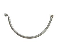 SOMATHERM Flexible Sanitaire en Inox ACS DN8 - Débit Standard - L 50cm - Mâle droit 1/2"" et coudé - Femelle - Ecrou Tournant 1/2""
