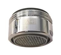 SOMATHERM FOR YOU, Aérateur mâle standard M24/100 pour robinetterie - Améliorez le confort d'utilisation de votre eau chaude et froide - Couleur gris/argent - Idéal pour installations sanitaires