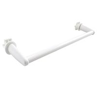 SOMATHERM FOR YOU, Barre pour sèche-Serviette Blanche à Visser, Compatible avec radiateurs à Tube Rond, Longueur 36 cm, Finition élégante pour Un Confort Optimal dans Votre Salle de Bain