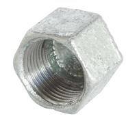 SOMATHERM FOR YOU, Bouchon Femelle en Fonte Galvanisée 33/42 N°300 - Raccord Résistant à la Corrosion, Idéal pour Réseaux d'Eau Chaude et Froide, Compatible avec Raccords Galva