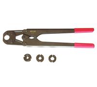 SOMATHERM FOR YOU, Coffret Pince à Sertir ECO pour Raccords PER et Multicouche Ø12-20mm - Inclut 1 Pince, 3 Mâchoires, Clé de Serrage, Notice et Mallette de Transport