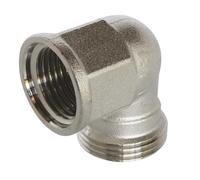 SOMATHERM FOR YOU, Coude femelle à compression 3/4" EK - Raccord universel pour tube cuivre, PER ou multicouche, sans outillage Compatible eau chaude et froide, conforme normes