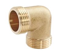 SOMATHERM FOR YOU, Coude Laiton Brut Double Mâle 20/27 - Sachet de 2 Pièces - Raccordement Plomberie - Compatible Réseaux Eau Sanitaire et Chauffage - Étanchéité à Réaliser