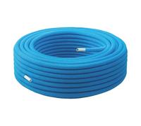 SOMATHERM FOR YOU - Couronne Tube Multicouche Prégainé Bleu Ø16 Longueur 100m - Eau Chaude et Froide Sanitaire - T.min 5°C/T.max 100°C - Pression Max 10 Bar