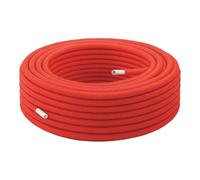 SOMATHERM FOR YOU - Couronne Tube Multicouche Prégainé Rouge Ø16 Longueur 50m - Eau Chaude et Froide Sanitaire - T.min 5°C/T.max 100°C - Pression Max 10 Bar