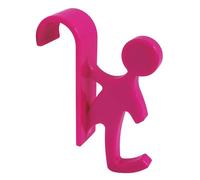 SOMATHERM FOR YOU, Crochet rose décoratif pour sèche-serviette à tube rond - Accessoire suspendu élégant pour radiateur - Idéal pour une touche de style et de confort dans votre salle de bain