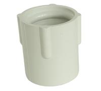 SOMATHERM FOR YOU, Embout PVC à coller Femelle Ø32 mm pour raccordement flexible d'évacuation, compatible eau chaude et froide, idéal pour installations sanitaires, couleur blanche