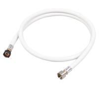 SOMATHERM FOR YOU, Flexible caoutchouc pour gaz Butane/Propane - Longueur 1 mètre - Raccords écrou tournant 20/150 et 15/21 - Durée de vie 10 ans - Idéal pour appareils à gaz