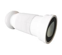 SOMATHERM FOR YOU, Flexible de raccordement WC extensible, s'adapte à toutes les configurations, idéal pour rénovation, évite le démontage de la cuvette, diamètre 90 à 120 mm