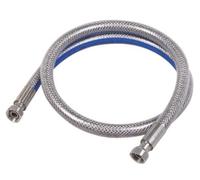 SOMATHERM FOR YOU, Flexible inox 1 mètre pour gaz naturel - Raccords écrou tournant 15/21 - Durée de vie illimitée - Idéal pour alimenter vos appareils au gaz naturel