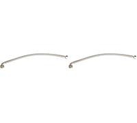 SOMATHERM FOR YOU, Flexible sanitaire 3/4" mâle avec écrou tournant coudé - Longueur 1500mm - Tuyau EPDM tressé acier inox - Norme ACS et certification QB - Résistant et souple (Lot de 2)