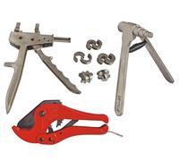 SOMATHERM FOR YOU, Malette PER à glissement pour tubes de 12 à 25 mm - Inclut pince à glissement, pince à emboîture et coupe-tube - Compatible avec tous les raccords PER