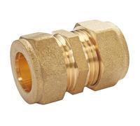 SOMATHERM FOR YOU, Manchon à compression en laiton pour tube cuivre Ø12 - Raccordement plomberie durable - Compatible avec tous tubes cuivre - Idéal pour eau chaude et froide