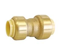 SOMATHERM FOR YOU, Manchon laiton réduit à clipser pour tubes cuivre, PER ou multicouche Ø16-Ø14, installation rapide et facile, raccord démontable, pression max 4 bars