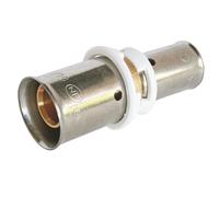 SOMATHERM FOR YOU, Manchon réduit à sertir PER Ø16-Ø12, compatible avec outils H, U, RF Installation rapide, acier inoxydable, pression max 10 bars, température 5°C à 90°C