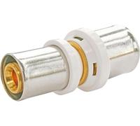 SOMATHERM FOR YOU, Manchon réduit à sertir pour tube multicouche Ø20-Ø16, raccordement facile et rapide, compatible avec profils U, H, TH, conforme norme NF 545, étanchéité sécurisée (Lot de 6)