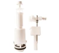 SOMATHERM FOR YOU, Mécanisme de chasse complet pour WC, 3/6 litres, silencieux, installation facile, alimentation latérale, robinet flotteur, vidage rapide, accessoires inclus