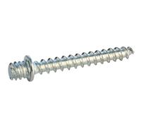 SOMATHERM FOR YOU, Patte à vis à bois épaulement 7/150 - Acier poli - Longueur 60 mm - Boîte de 100 pièces - Résistance optimale pour fixations durables et sécurisées
