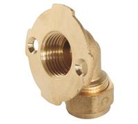 SOMATHERM FOR YOU - Raccord coudé 105° sanitaire à visser pour tube PER Ø16 - Femelle 15/21