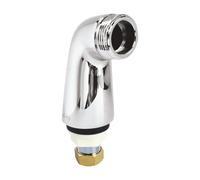 SOMATHERM FOR YOU, Raccord colonette droit chromé luxe en laiton, mâle 15/21 à 20/27, idéal pour robinetterie murale sur baignoire, compatible avec entraxe 150mm