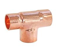 SOMATHERM FOR YOU, Raccord cuivre à souder Té réduit triple femelle Ø16-14-16 pour plomberie, conforme NF, idéal pour réseaux d'eau sanitaire et chauffage, installation facile