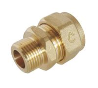 SOMATHERM Raccord a compression PER droit Male O 16
