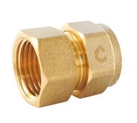 SOMATHERM FOR YOU - Raccord Droit à Compression Pour Tube PER Ø16 - Droit Femelle 20/27 (3/4") - Installation Facile Sans Outil, Idéal Pour Chauffage Et Sanitaire, Taille 20/27