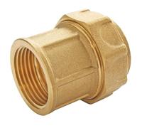 Raccord laiton droit pour PE Ø20 - Femelle 20/27 (3/4")
