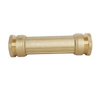 SOMATHERM FOR YOU, Raccord laiton manchon de réparation pour tube PE Ø20 mm, longueur 110 mm, pression 20 bars, température -10°C à +80°C, joint torique EPDM, norme ACS, garantie 5 ans