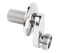 Raccord mural contre coudé M15/21 - M20/27 32mm rosace
