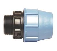 Somatherm raccord plastique per - droit mâle per - ø 40 filetage 11/4