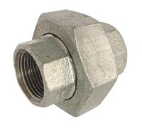 SOMATHERM FOR YOU, Raccord Union conique Femelle-Femelle 20/27 en fonte galvanisée, N°340 - Résistant à la corrosion, idéal pour réseaux d'eau chaude et froide, grande durabilité