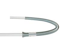 SOMATHERM FOR YOU - Ressort extérieur de cintrage pour tube multicouche Ø20 mm - Longueur 50 cm - Idéal pour cintrage sans écrasement et maintien du débit d'eau - Gris/Argent