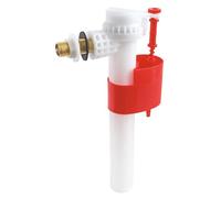 SOMATHERM FOR YOU, Robinet flotteur de chasse d'eau de WC à alimentation latérale, raccord laiton M12/17 (3/8"), niveau d'eau ajustable 155-226 mm, filtre anti-impureté, garantie 10 ans